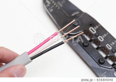 電気工事　電気工事用ケーブル 65684040