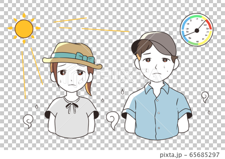 蒸し暑い(湿度計) 65685297