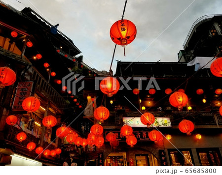 九份のランタン 65685800
