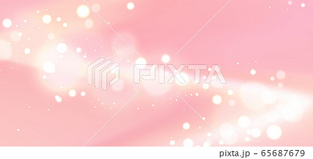 美容　背景　女性　キラキラ　玉ボケ　エステ　ビューティ　輝き　スキンケア　化粧品　美容液 65687679