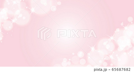 美容　背景　女性　キラキラ　玉ボケ　エステ　ビューティ　輝き　スキンケア　化粧品　美容液 65687682