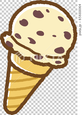 アイスクリーム(クッキー&クリーム) 65688064