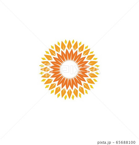 sunflower vector icon design 65688100