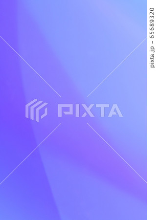 青・紫色系抽象的背景素　ゆるやかなライン 65689320