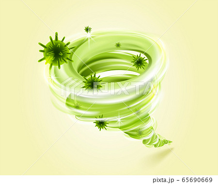 Green disinfecting vortex 65690669