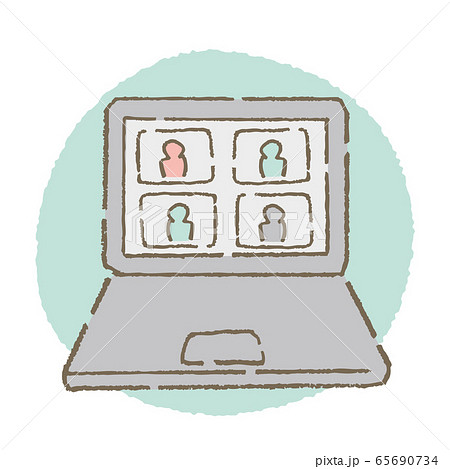 リモート会議　授業 65690734