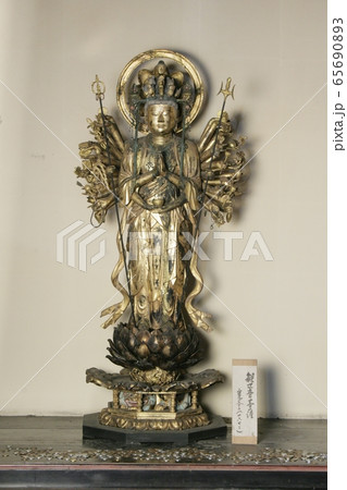 伽耶院　千手十一面観音立像 65690893