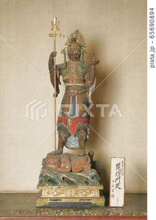 伽耶院　毘沙門天立像 65690894