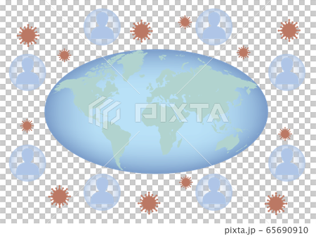 與病毒共存，地球圖像 65690910