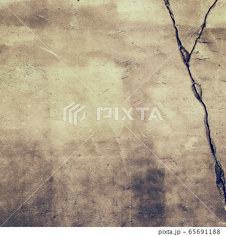背景-壁-コンクリート-ひび割れ 65691188