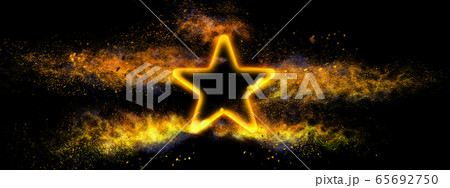 抽象的な星形の炎 抽象的な星形の炎 65692750