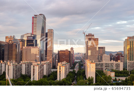 都市 都会 ソウル 65694735