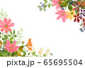花　フレーム 65695504