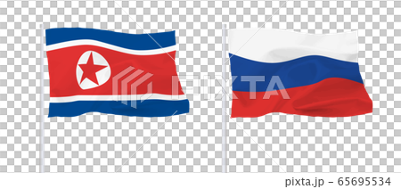 Flag of Russia Flag of South Korea , Russia transparent background