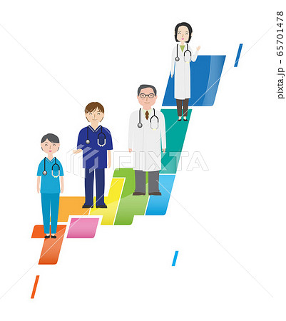 日本全国のお医者さんたち(カラフル) 日本全国のお医者さんたち(カラフル) 65701478