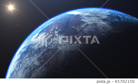 3D rendering of the process of terraforming Mars as a result of humanity colonization of the red planet 3D rendering of the process of terraforming Mars as a result of humanity colonization of the red planet 65702150