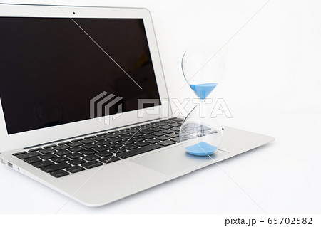 砂時計　パソコン 65702582