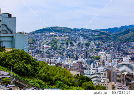 立山地区から長崎の街並み 【長崎市】 立山地区から長崎の街並み 【長崎市】 65703514