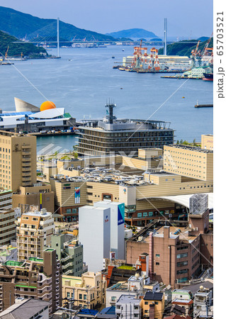 立山地区から長崎の街並み 【長崎市】 立山地区から長崎の街並み 【長崎市】 65703521
