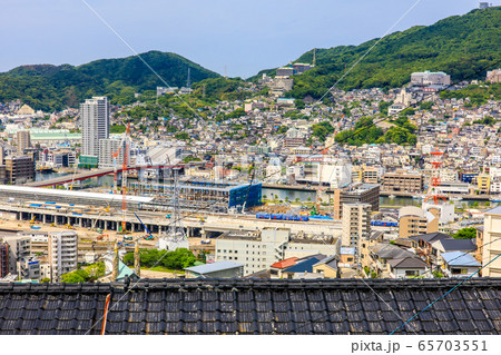 立山地区から長崎の街並み 【長崎市】 立山地区から長崎の街並み 【長崎市】 65703551