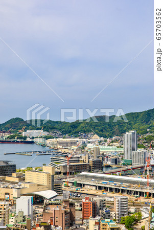 立山地区から長崎の街並み　【長崎市】 65703562