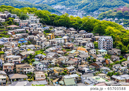 立山地区から長崎の街並み 【長崎市】 立山地区から長崎の街並み 【長崎市】 65703588