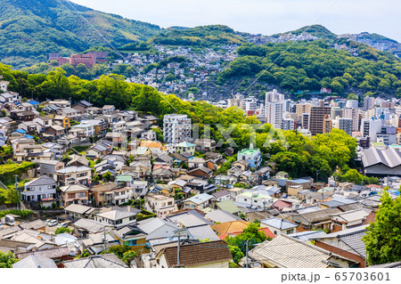 立山地区から長崎の街並み 【長崎市】 立山地区から長崎の街並み 【長崎市】 65703601
