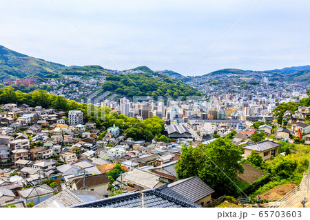 立山地区から長崎の街並み 【長崎市】 立山地区から長崎の街並み 【長崎市】 65703603