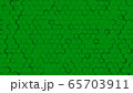 Green Hexagonal cell seamless pattern 65703911