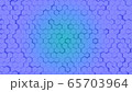 Hexagonalcomb texture. 3D illustration. Background 65703964