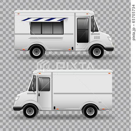 Food Truck Deliveryのイラスト素材