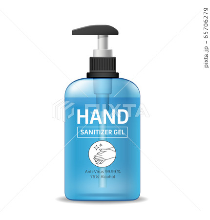 Alcohol sanitizer gel bottle, hand wash,virus protection  65706279