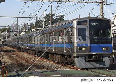 SS］西武新宿線6000系（急行：西武新宿⇔本川越）の写真素材 [65707453