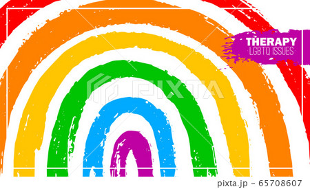 Therapy for LGBT sociaty. Template poster Therapy for LGBT sociaty. Template poster 65708607