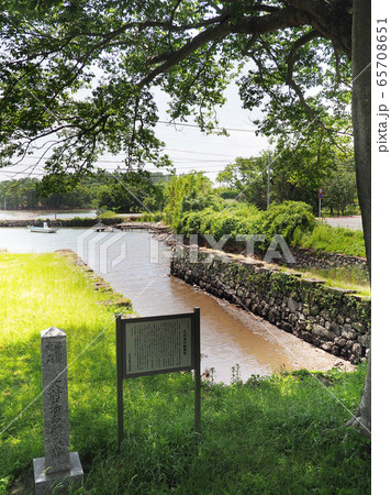 大村藩お船蔵跡（長崎県大村市：玖島城の船蔵） 65708651