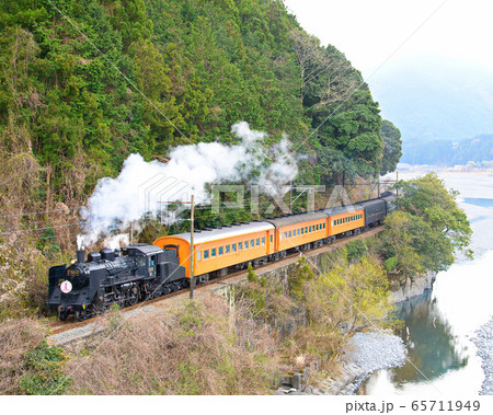 大井川鉄道の蒸気機関車 65711949