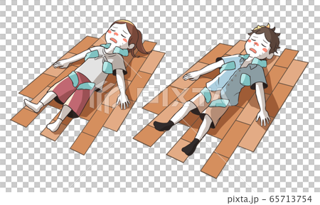 Icing due to heat stroke (indoor) 65713754