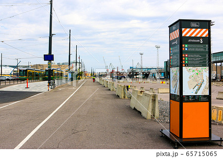 ヘルシンキの船の玄関口 西ターミナル2付近の風景 ヘルシンキの船の玄関口 西ターミナル2付近の風景 65715065