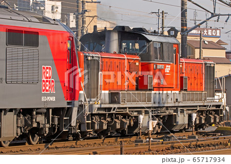 DD51+DF200重連 石油貨物列車 DD51+DF200重連 石油貨物列車 65717934