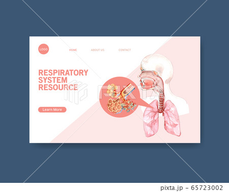 respiratory system design for website template respiratory system design for website template 65723002