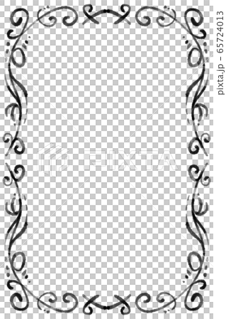 Hand-painted gentle decorative frame series 65724013