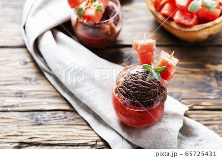 Watermelon sorbet Watermelon sorbet 65725431