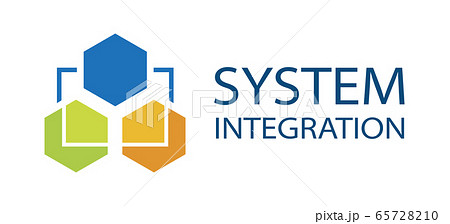 Vector logo of a system integration company Vector logo of a system integration company 65728210