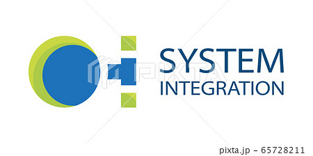 Vector logo of a system integration company Vector logo of a system integration company 65728211