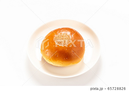 あんパン。(白皿・白バック) あんパン。(白皿・白バック) 65728826
