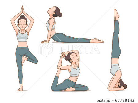 Yoga Poses Emojis For Imessage Messages Sticker-7 - Animated Yoga Poses -  Free Transparent PNG Clipart Images Download