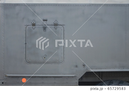 Close up of green military truck. Modern military 65729583