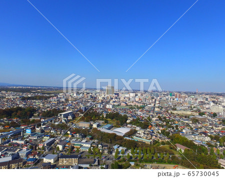 ドローンで上空から撮影した「立川市の街並み」(東京都立川市錦町5丁目) ドローンで上空から撮影した「立川市の街並み」(東京都立川市錦町5丁目) 65730045
