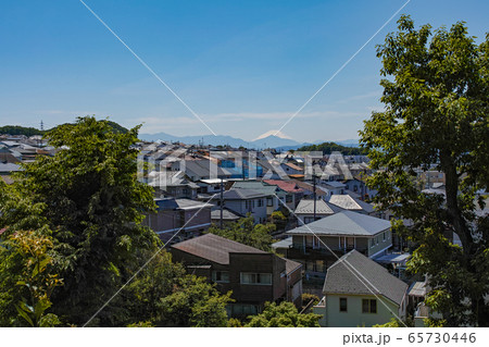 東京都/ 高幡城址・高幡城跡からの眺望（富士山側） 65730446