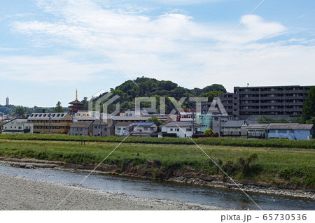 東京都/ 高幡城址・高幡城跡遠景 東京都/ 高幡城址・高幡城跡遠景 65730536